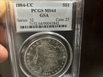 1884-CC $1 MS64