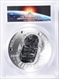 2019-P $1 Apollo 11 50th Anniversary 5 oz Silver Astronauts Memorial Foundation PR70DCAM