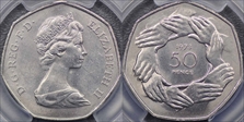 1973 50p S-H2 E.E.C. MS66
