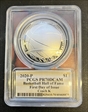 2020-P $1 Basketball Hall of Fame First Day of Issue Naismith Private Collection PF PR70DCAM