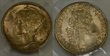 1916 10C Mercury MS65FB