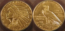 1910 $5 MS62