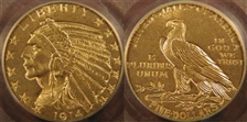 1914 $5 MS62
