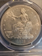 1875-S T$1 Chopmarked MS61
