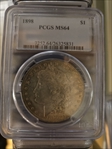 1898 $1 MS64