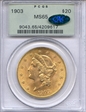1903 $20 MS65