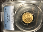 1873 $2.50 Open 3 MS62