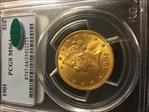 1901 $10 MS64