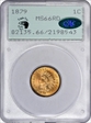 1879 1C MS66RD