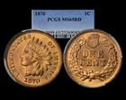 1870 1C MS65RD