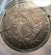 1837 10C Capped Bust AU53