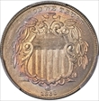 1866 5C Rays MS64