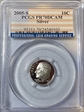 2005-S 10C Silver PR70DCAM
