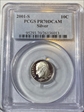2001-S 10C Silver PR70DCAM