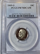 2009-S 10C PR70DCAM