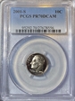 2001-S 10C PR70DCAM