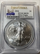 2016 $1 Silver Eagle Silver Eagle - 30th Anniversary First Strike MS70