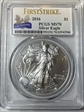 2016 $1 Silver Eagle Silver Eagle - 30th Anniversary First Strike MS70