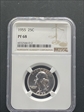 1955 25C Washington  PF 68