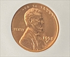 1958-D 1C Lincoln Wheat Reverse MS 66 RD