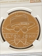 2020 £5 Music Legends Elton John MS 69 DPL