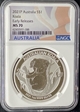 2021-P S$1 Koala Silver 1 oz  MS 70