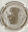 2021-P S$1 Koala Silver 1 oz  MS 70