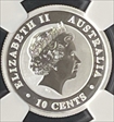 2011P 10C 1/10 oz Silver Kaola Early Releases MS 70 