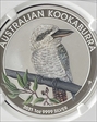 2021 P S$1 Berlin Virtual World Money Fair Kookaburra Colorized MS 70