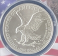 2021 S$1 Type II American Silver Eagle-First Day of Issue MS 70