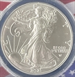 2021 S$1 Type II American Silver Eagle-First Day of Issue MS 70