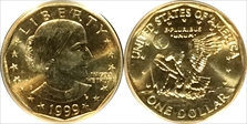 1999-D SBA$1 MS67