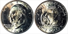 1971-S $1 Silver MS67