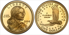 2004-S SAC$1 PR70DCAM