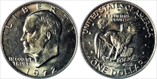 1972 $1 Type 3 MS64