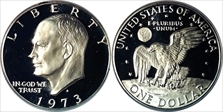 1973-S $1 Silver PR69DCAM