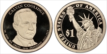 2014-S $1 Calvin Coolidge PR70DCAM