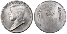 (2015) Medal John F. Kennedy Chronicles Set First Strike MS69
