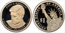 2015-S $1 John F. Kennedy PR70DCAM