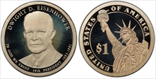 2015-S $1 Dwight D. Eisenhower PR70DCAM