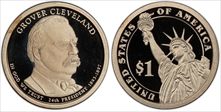 2012-S $1 Grover Cleveland 24th PR70DCAM