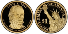 2009-S $1 James K. Polk PR70DCAM