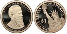 2011-S $1 Rutherford B. Hayes PR70DCAM