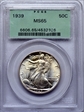 1939 50C MS65