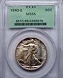 1940-S 50C MS65