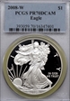 2008-W $1 Silver Eagle PR70DCAM
