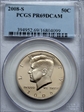 2008-S 50C PR69DCAM