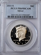 2011-S 50C Silver PR69DCAM