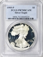 1995-P $1 Silver Eagle PR70DCAM