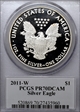 2011-W $1 Silver Eagle Moy Signature PR70DCAM